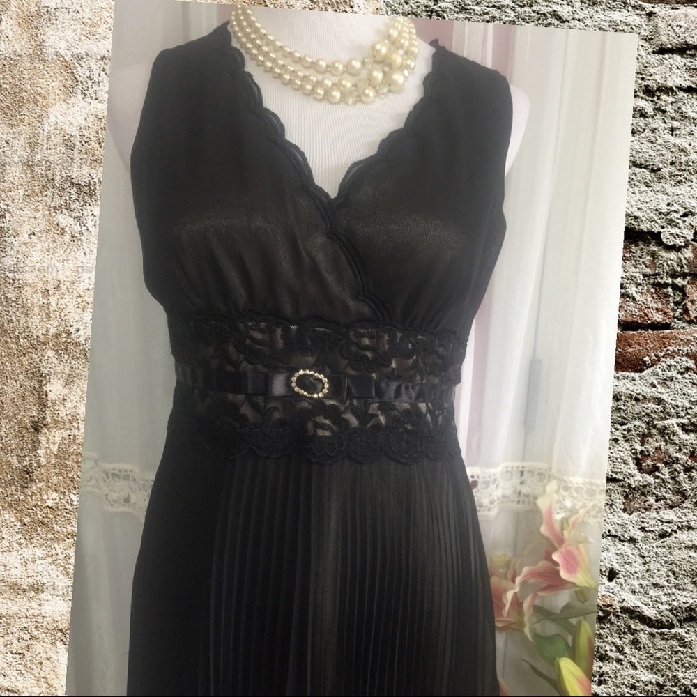 Coldwater Creek embellished black dress Host Pick! - Picture 3 of 8
